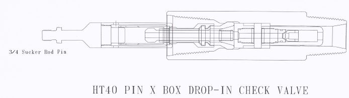 drop in check valve diagram